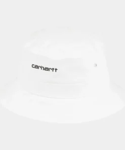 Gorro Pescador Carhartt Wip Script Blanco