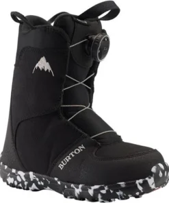Burton Grom Boa Black Botas de Snowboard de niño