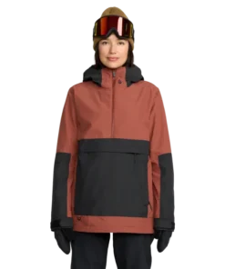 Volcom Harlan henna chaqueta de snowboard de mujer