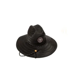 Sobrero de Paja Veece Modelo Strawhat Embossed Black