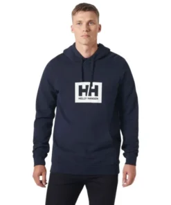 Sudadera Helly Hansen HH Box Hoodie Hombre Navy