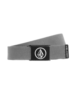 Volcom Circle web heather grey cinturón