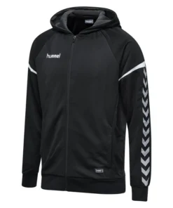 Hoodie Hummel Authentic Charge ZIP Negro