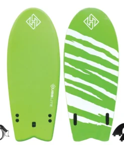 Softboard hubb lite twin fish 5,4′