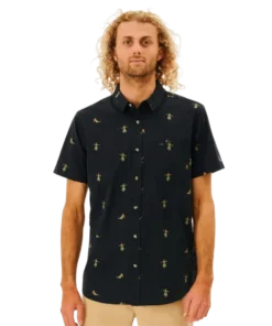 Rip Curl Hula Breach black camisa