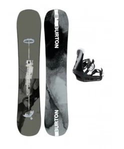 Burton Instigator Pure Pop WIDE + Burton Freestyle black Pack de snowboard