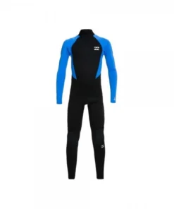 Billabong Intruder back zip 3/2 blue neopreno de niño