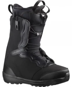 Salomon Ivy black black asphalt Botas de snowboard de mujer