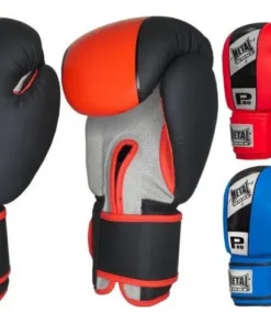 Guantes de Boxeo Competición Velcro Metal Boxe