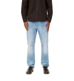 Pantalón Vaquero Carhartt WIP Klondike Pant Azul (Light Used Washed)