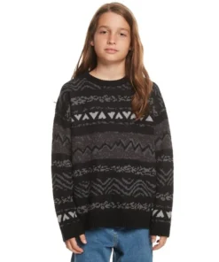 Jersey Quiksilver Elcho Crew Para Niños