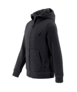 Sudadera Joluvi Hoodie Zip Hombre Negro