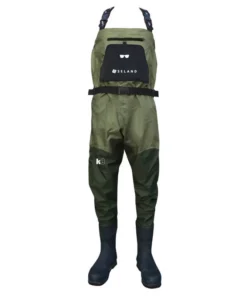 Vadeador Transpirable para Pesca Seland con Bota suela caucho y pinchos K8 Series