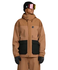 Volcom Kleveland terra brown chaqueta de snowboard