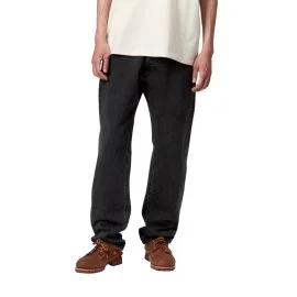 Pantalón Vaquero Carhartt WIP Klondike Pant Negro (Stone Washed)