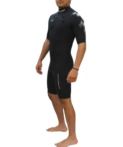 Neopreno Corto Hombre Kynay 2/2 Super Elástico Front Zip