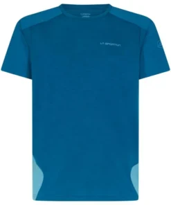 Camiseta La Sportiva Compass Hombre Blue Topaz