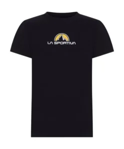 Camiseta La Sportiva Footstep Tee Hombre Negro