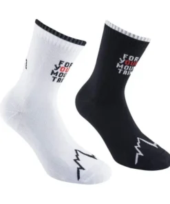 Calcetines La Sportiva For Your Mountain Socks Black White