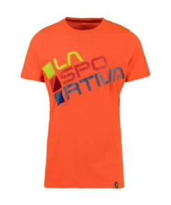 Camiseta La Sportiva Square Hombre Calabaza
