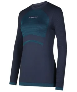 Camiseta La Sportiva Synth Light Longsleeve Mujer Storm Blue Lagoon