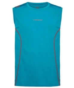 Camiseta La Sportiva Tracer Tank Hombre Tropic Blue
