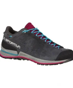Zapatillas La Sportiva TX2 Evo Leather Woman Carbon-Red Plum Mujer