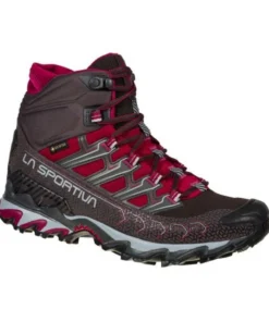 Botas La Sportiva Ultra Raptor II Mid GTX Mujer Carbon Red Plum