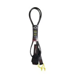 Invento de Surf Stay Covered XXL Big Wave Surf Leash 12′ Negro