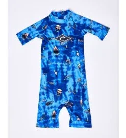 Licra de protección solar Rip Curl Savages Boy Ocean (0-6 años)