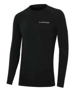 Camiseta Lorpen Munia L/S Mujer Black