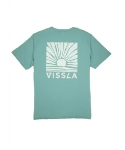Vissla Low Sun smokey jade camiseta