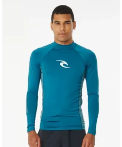 Rip Curl Waves UPF Perf deep ocean licra manga larga