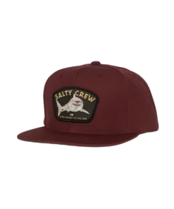 Salty Crew Lurking 6 Panel burgundy gorra