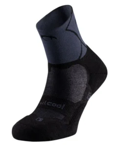 Calcetines Lurbel Track Four Black Dark Grey