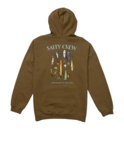 Salty Crew Lure Gear teak sudadera