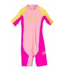 Licra de protección solar Rip Curl Mini Girl UV Spring Rosa (0-2 años)