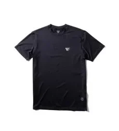 Licra de protección solar Vissla Twisted Eco SS UPF 50+ Negra