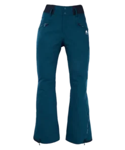 Burton Marcy 2L High Rise Stretch emerald pantalón de snowboard de mujer