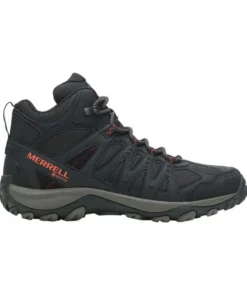 Botas Merrell Accentor 3 Sport Mid Gtx Hombre Black Tangerine