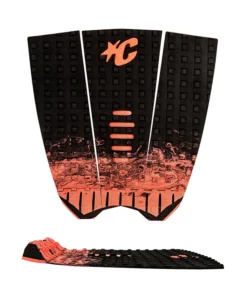 Grip Surf Creatures Mick Fanning: BLACK FADE FLURO RED