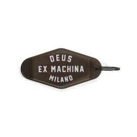Llavero Deus Ex Machina Milano Key Tag Negro