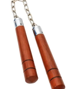 Nunchaku Mini Chuck Madera Barnizada
