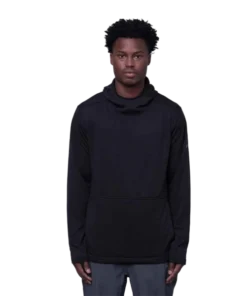 686 Mission Grid fleece black sudadera técnica
