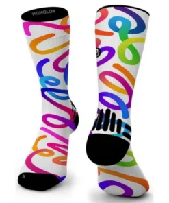 Calcetines Monolon Twist Blanco