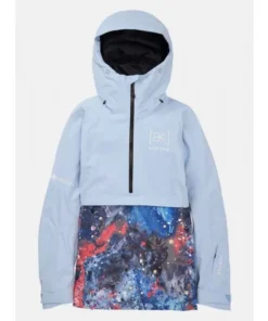 Burton AK Kimmy Gore Tex 2L moonrise nebula chaqueta de snowboard de mujer