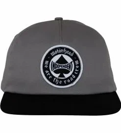 Gorra Independent x Motorhead Spade Snapback Gris-Negro Unisex