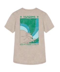Arica Mundaka marbled grey camiseta