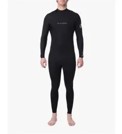 Traje de Neopreno Rip Curl Dawn Patrol 4/3mm Back Zip Negro (FW22)