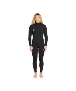 Neopreno Surf Volcom 4/3 Mm Chest Zip Fullsuit Para Mujer